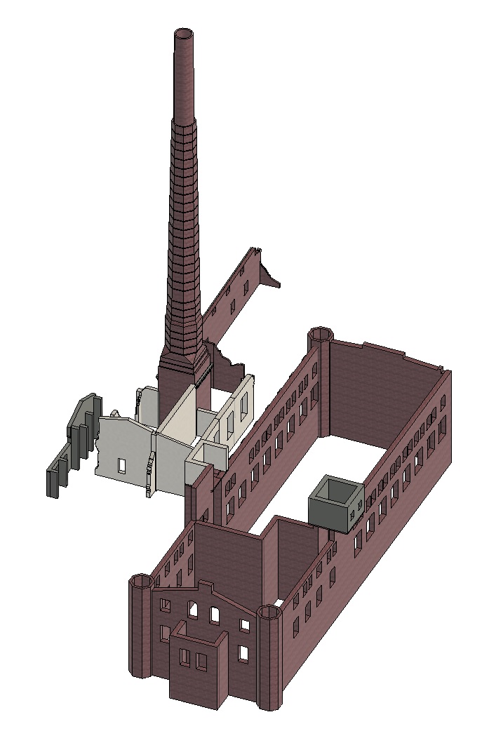 inwentaryzacja zabytków - model 3D